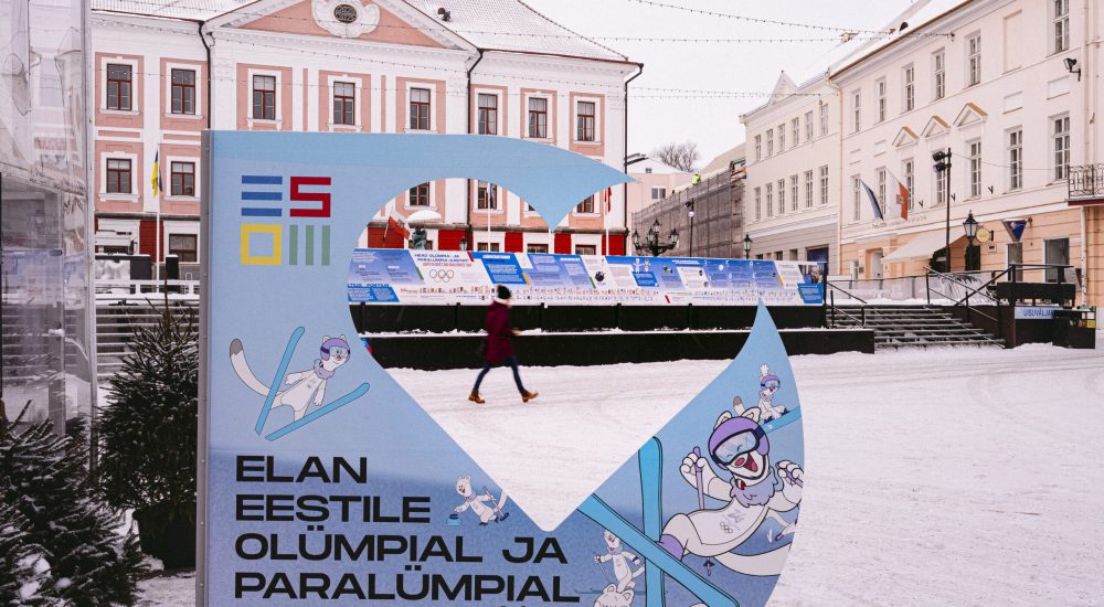 Eesti spordimuudeumi olümpianäitus Raekoja plats 04022026 Uku Peterson 15